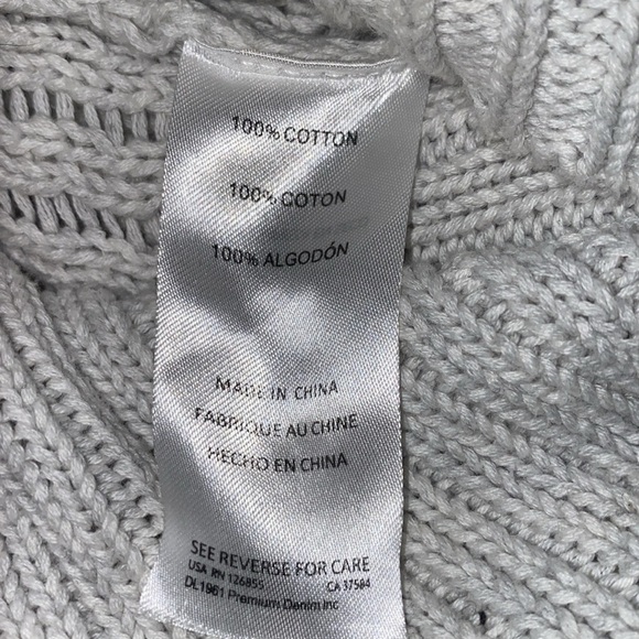 DL1961 Freeman Alley Distressed Sweater - Large - Picture 10 of 10